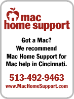For Mac Home support call: 513-492-9463